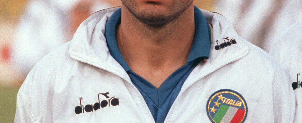 Italian Toto Schillaci top scorer of the 90 World Cup