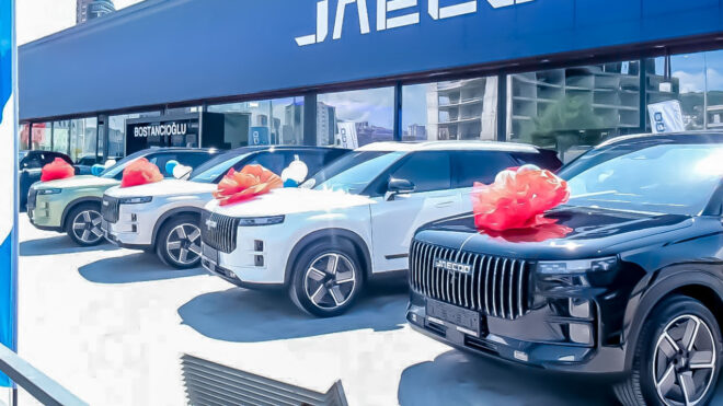 JAECOO delivered the first vehicles to Turkey with a ceremony