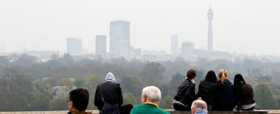 Less fine particle air pollution in Europe and China