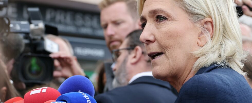 Marine Le Pen and the hope of a new dissolution