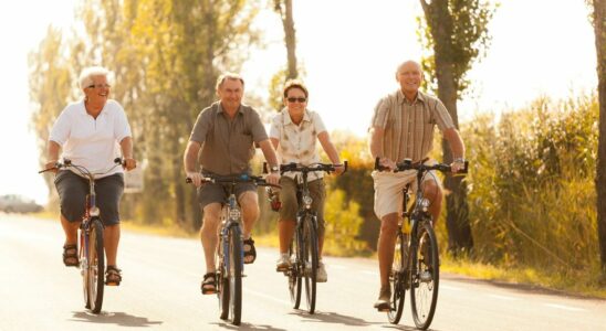 More than a quarter of French seniors cycle regularly