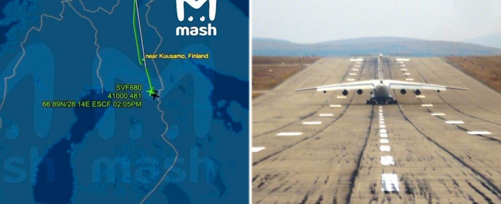 Swedish reconnaissance plane guided drones towards Russian airport