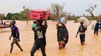 The Sahel region known for its scarce rains suffers from