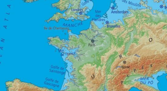 The catastrophic scenario of a France under water in 2872