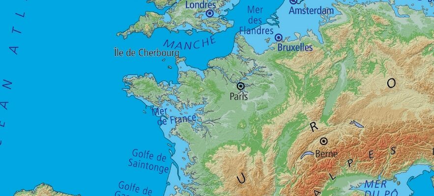 The catastrophic scenario of a France under water in 2872