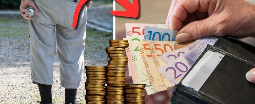 The pension will be increased by SEK 3648 here