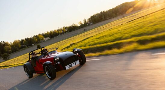 The worlds lightest car we test drive the Caterham