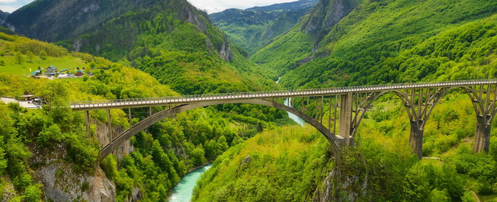 This canyon with turquoise waters is one of the most