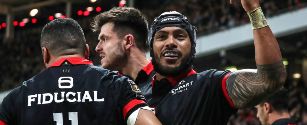 Vannes Toulouse Stade Toulousain sends a message to the