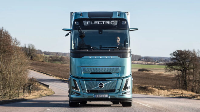 Volvos new electric truck can travel 600 km on a