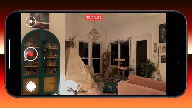 iOS 18 brings support for pausing video while shooting